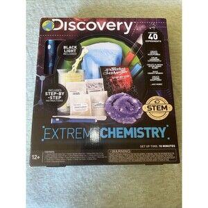 Chemistry Set STEM Science Kit Discovery Extreme Fun Experiments Scientist Lab